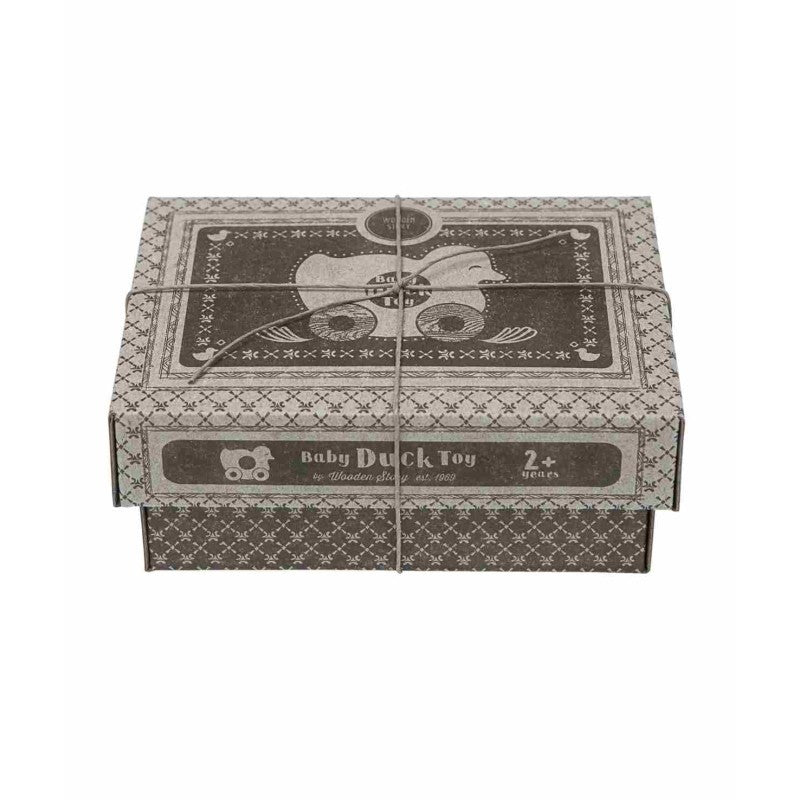 Wooden Story – Spielzeug auf Rädern Ente | Natur