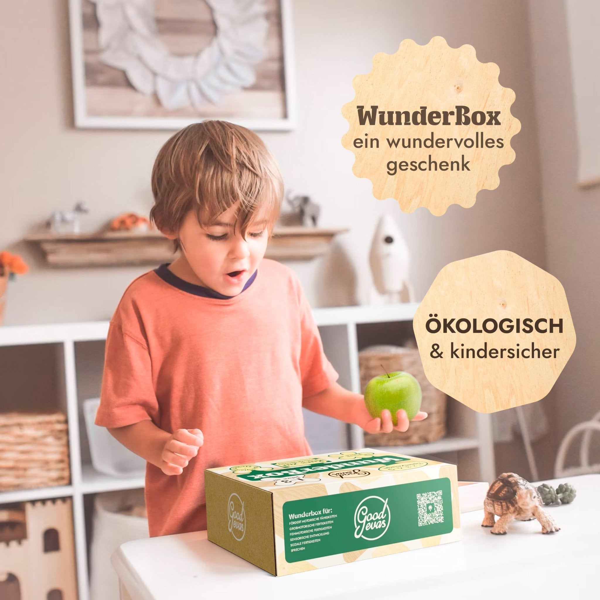 WunderBox 1-3 Jahre - Entwicklungsboxen für die Kleinsten