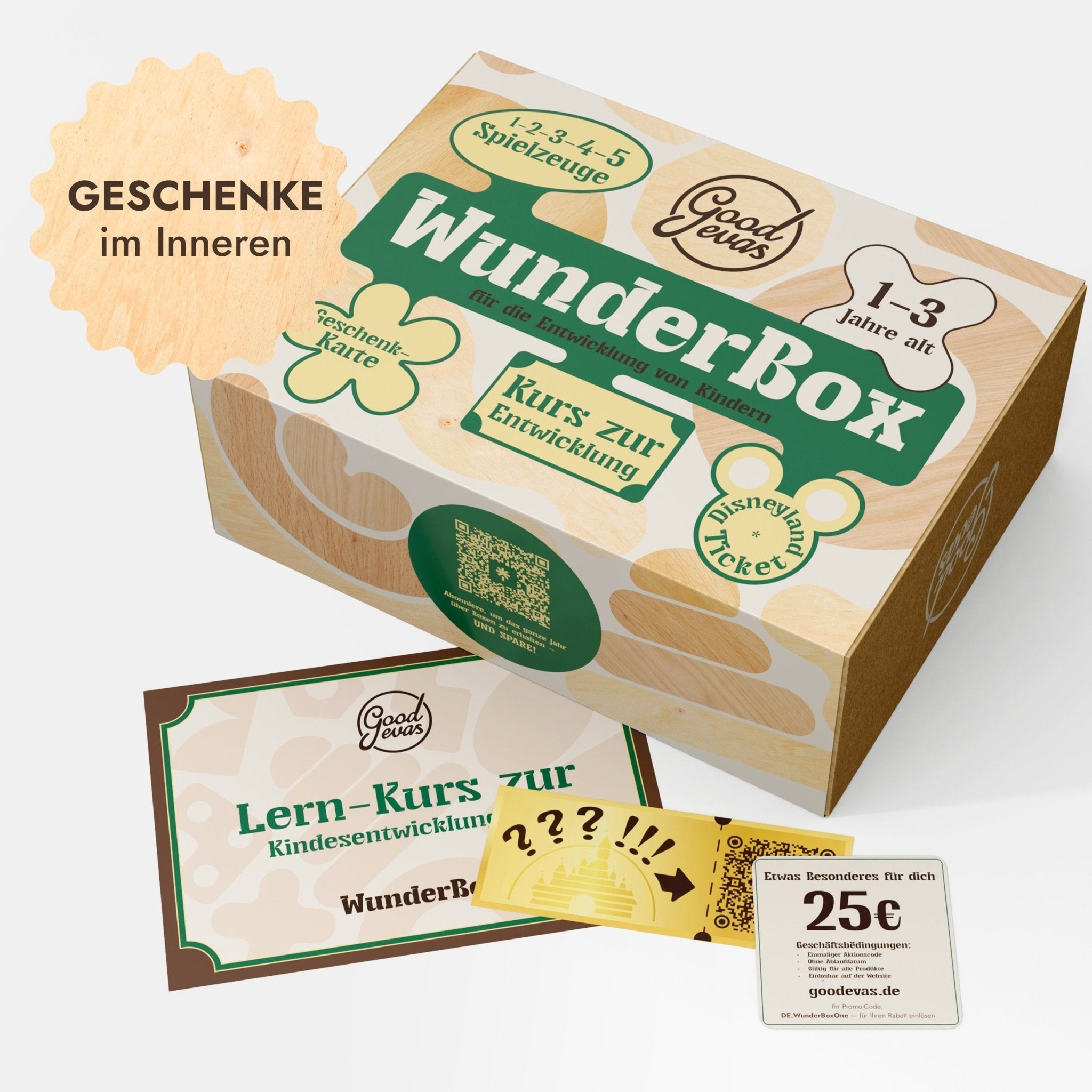 WunderBox 1-3 Jahre - Entwicklungsboxen für die Kleinsten
