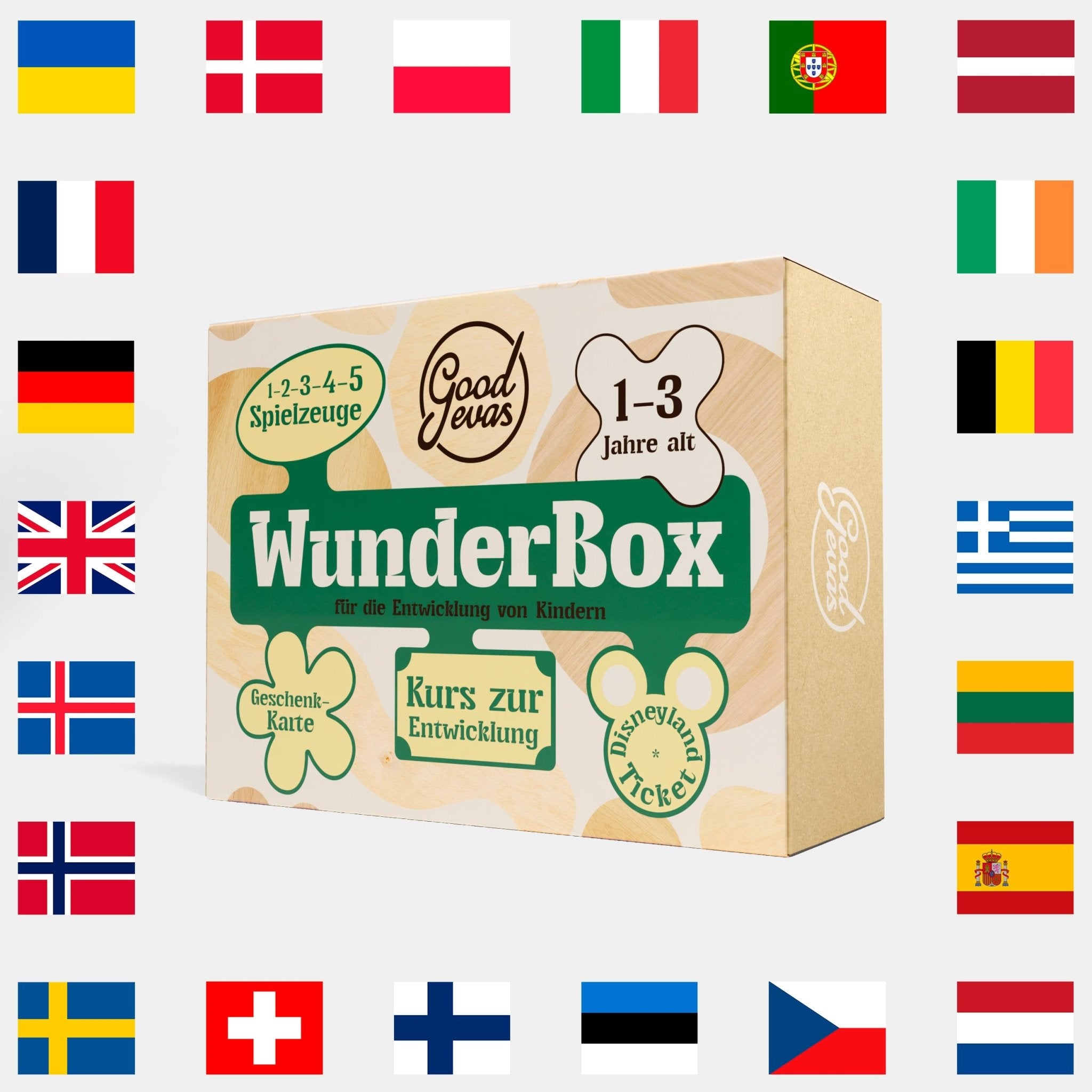 WunderBox 1-3 Jahre - Entwicklungsboxen für die Kleinsten
