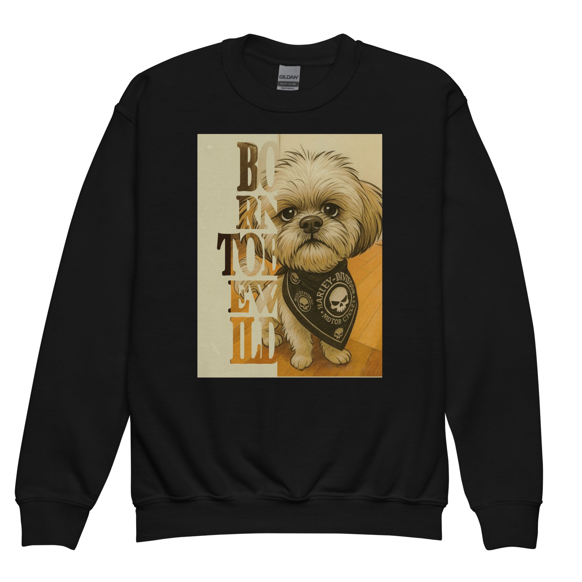 T-Shirt mit Rundhalsausschnitt für Jugendliche