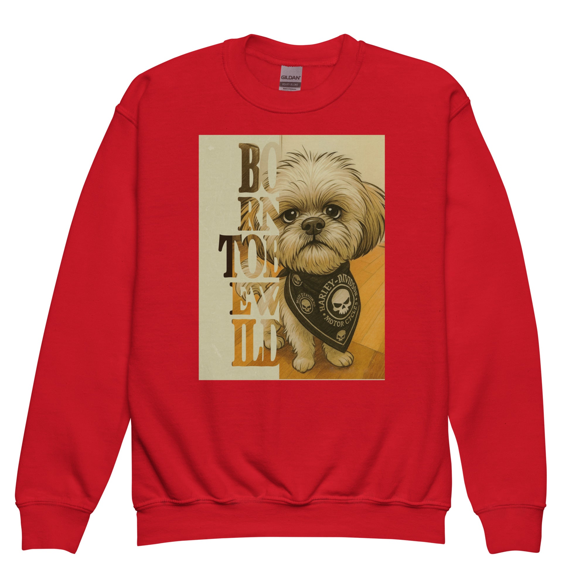 T-Shirt mit Rundhalsausschnitt für Jugendliche