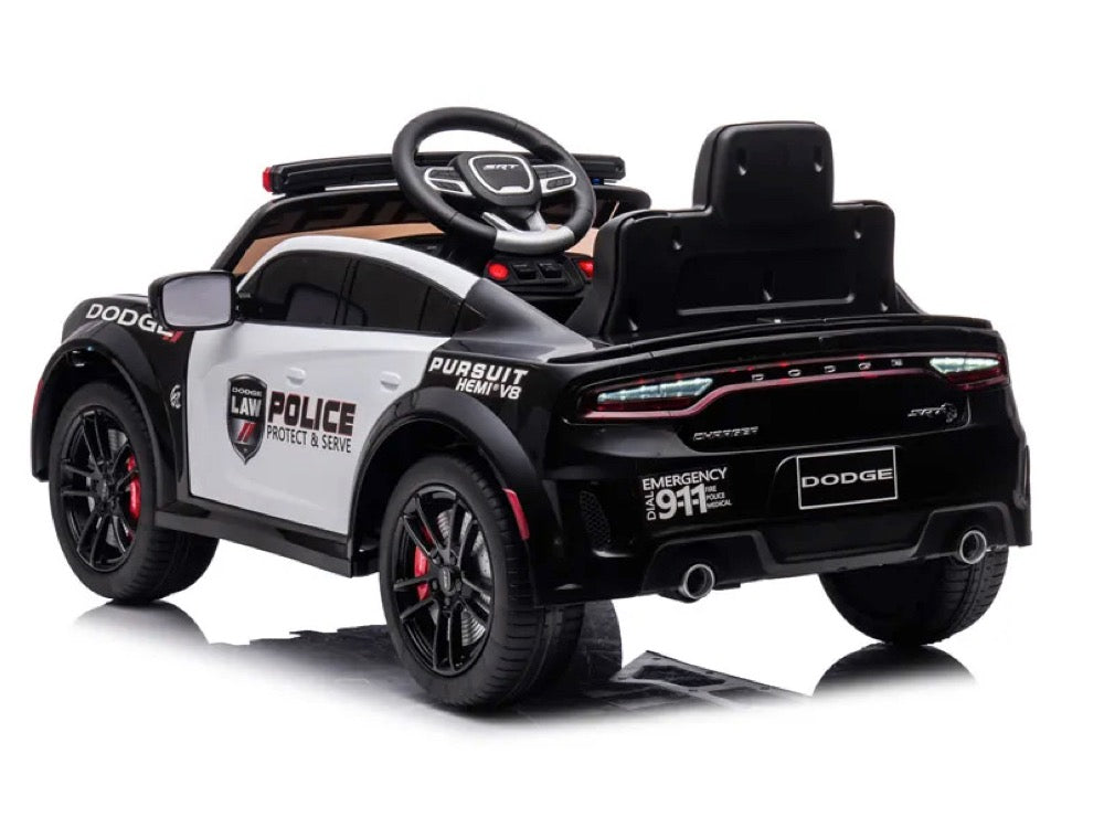 Kinder-Elektroauto Dodge Charger SRT Police Premium Lizenziert
